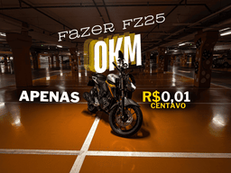 Fazer FZ25 ZERO KM ou 15k ✅