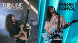 Guitarra Tinline Victoria Custom & Firebird Karaval