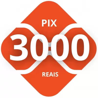 R$ 3.000,00 no PIX