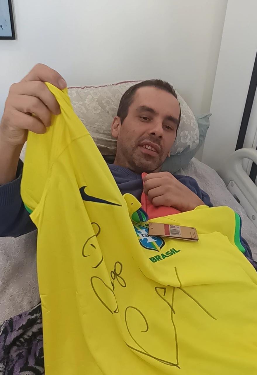 Camisa Cafu - Juntos pela melhora do Rapha