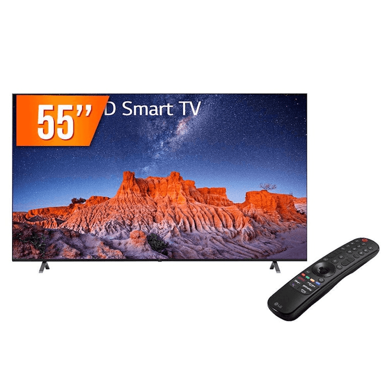 Smart TV LED 55 polegadas