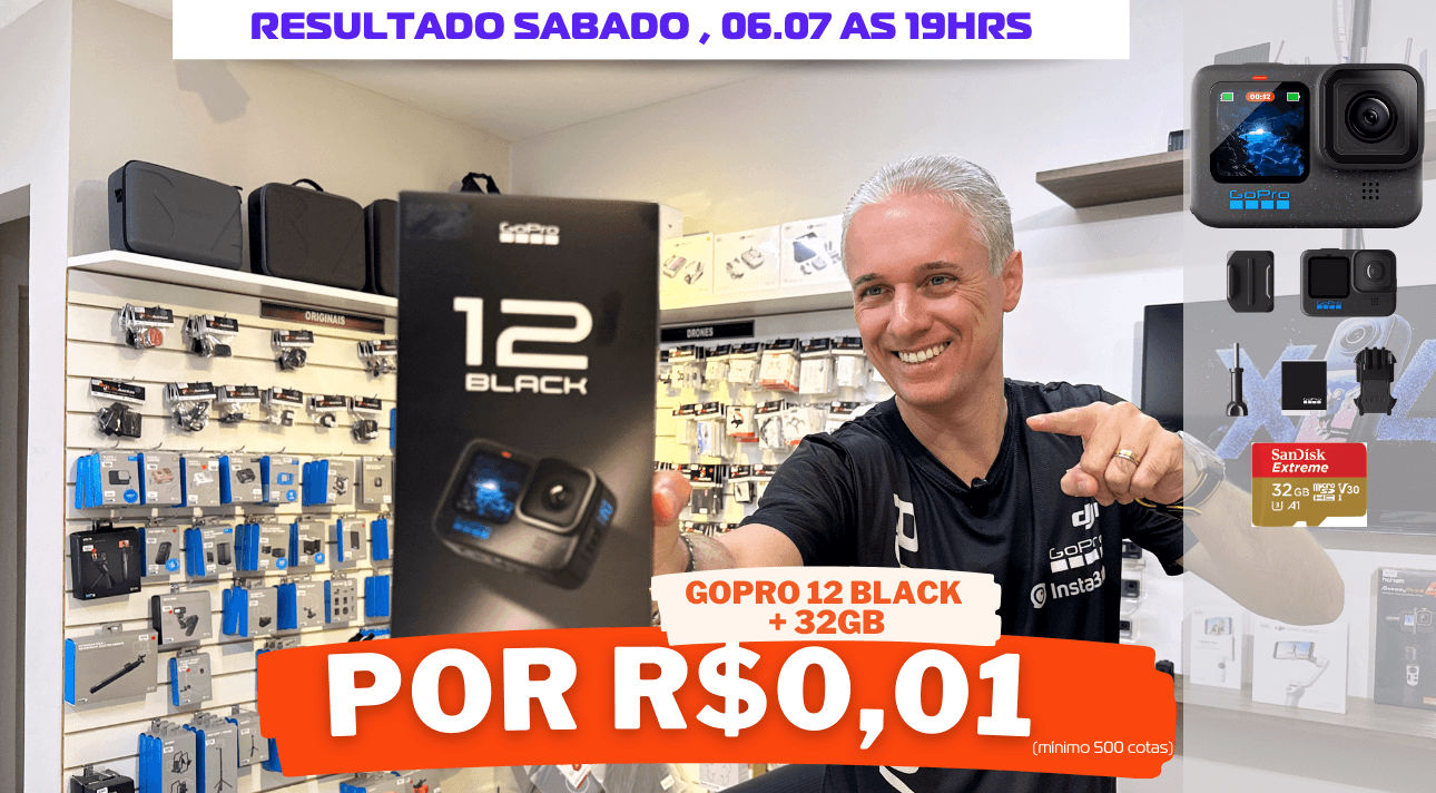 Gopro 12 Black + 32GB