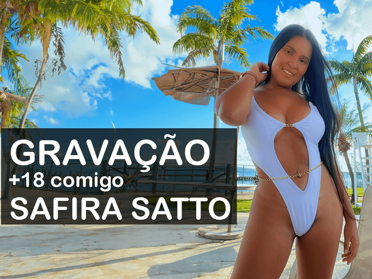 Gravação com SAFIRA SATTO + PRÊMIOS