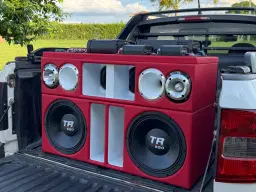 4 VIAS PANCADÃO TR620 ALL RED + FULL STETSOM