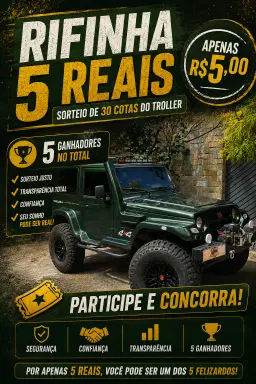 Primeira Rifinha 5 reais - Troller VITIRNE
