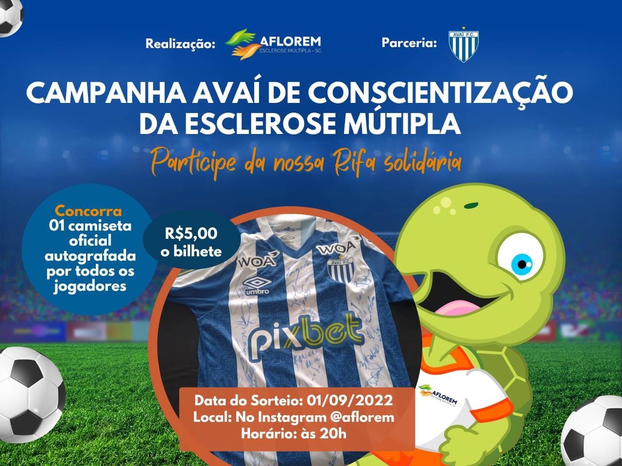 CAMPANHA AVAÍ DE CONSCIENTIZAÇÃO DA ESCLEROSE MÚTIPLA