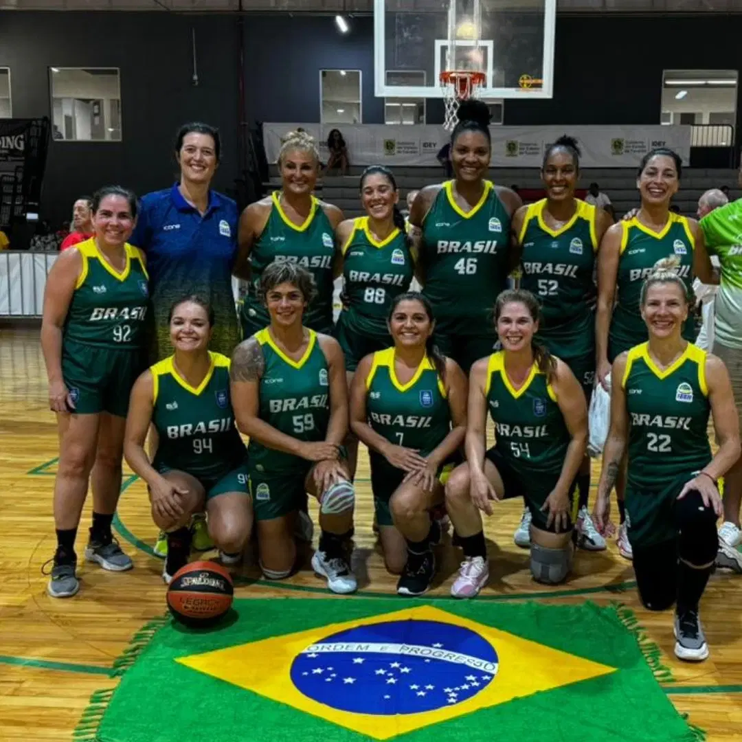 Seleção Brasileira de Basquete Feminino 45+ Rumo ao Panamericano de Basquete Master em El Salvador