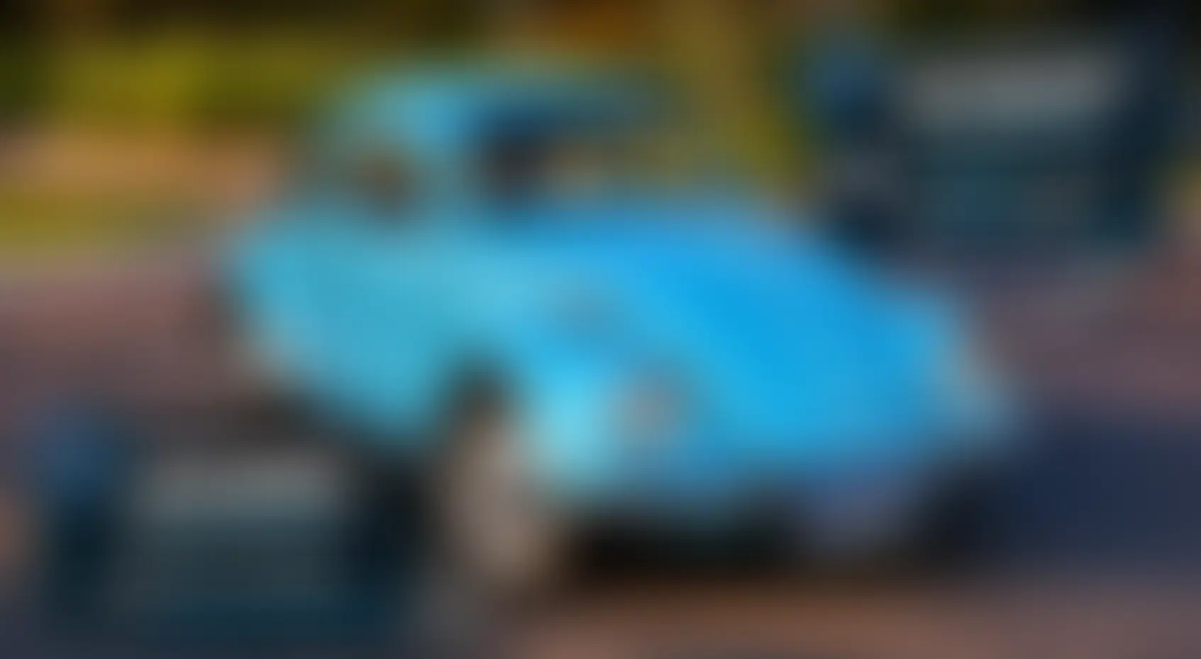 Fusca Azul Caiçara ou 20k no Pix
