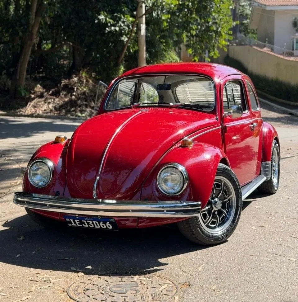 Fusca Vermelho Málaga ou 20k no Pix