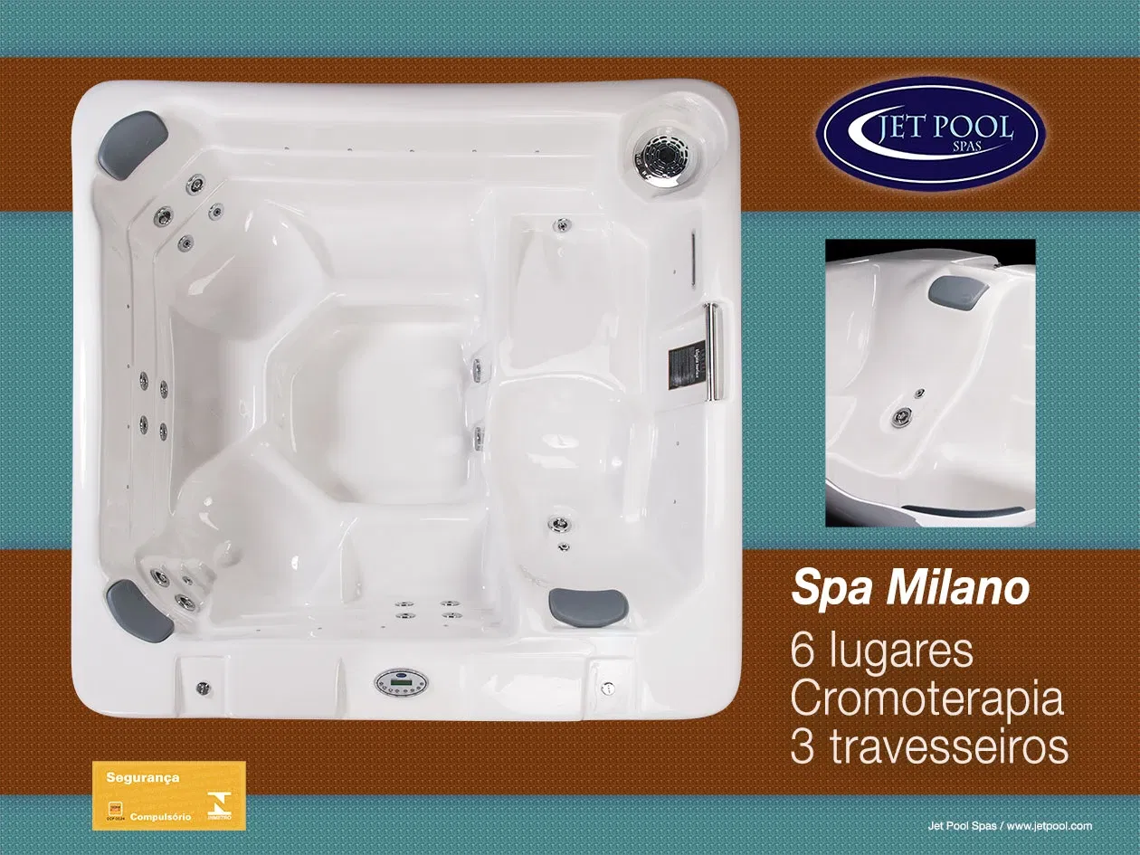 SENSACIONAL SPA PARA 6 PESSOAS COMPLETÍSSIMO !!!!