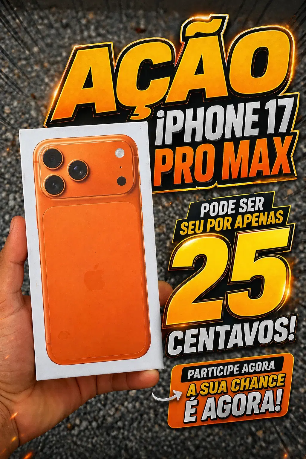 Iphone 17 Pro Max 256 GB LACRADO!