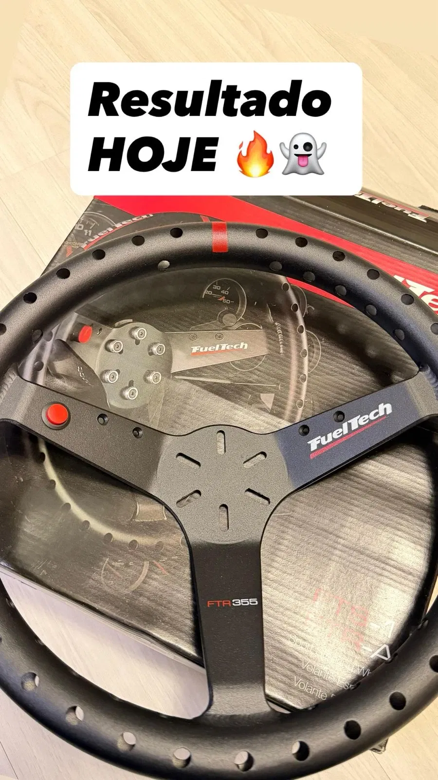 Volante Fueltech + Bilhetes Premiados