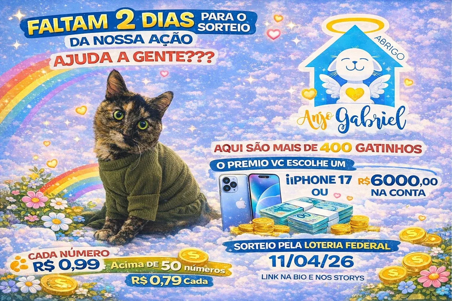 Ação Emergencial de Março Abrigo Anjo Gabriel