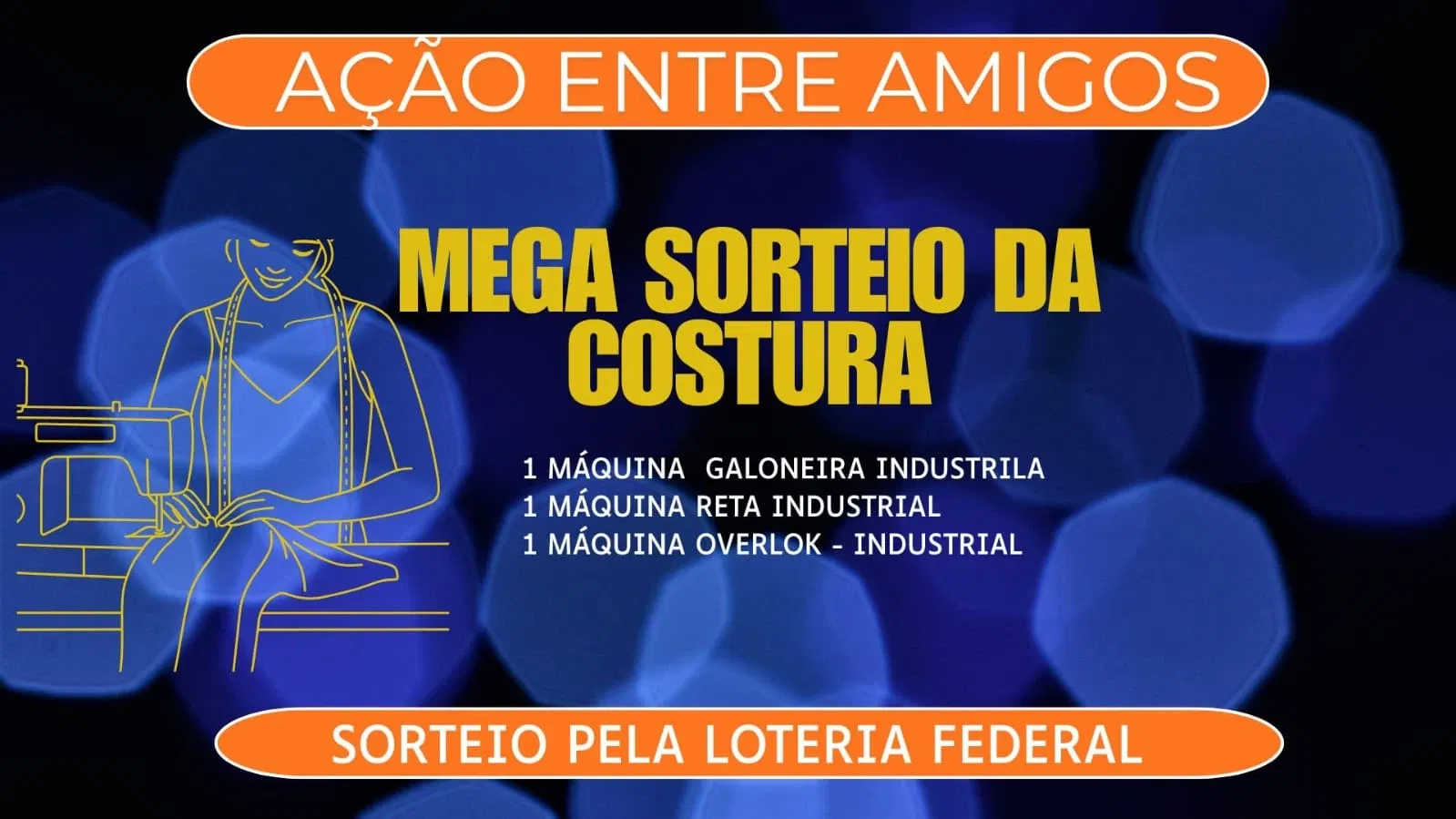 MEGA SORTEIO DA COSTURA