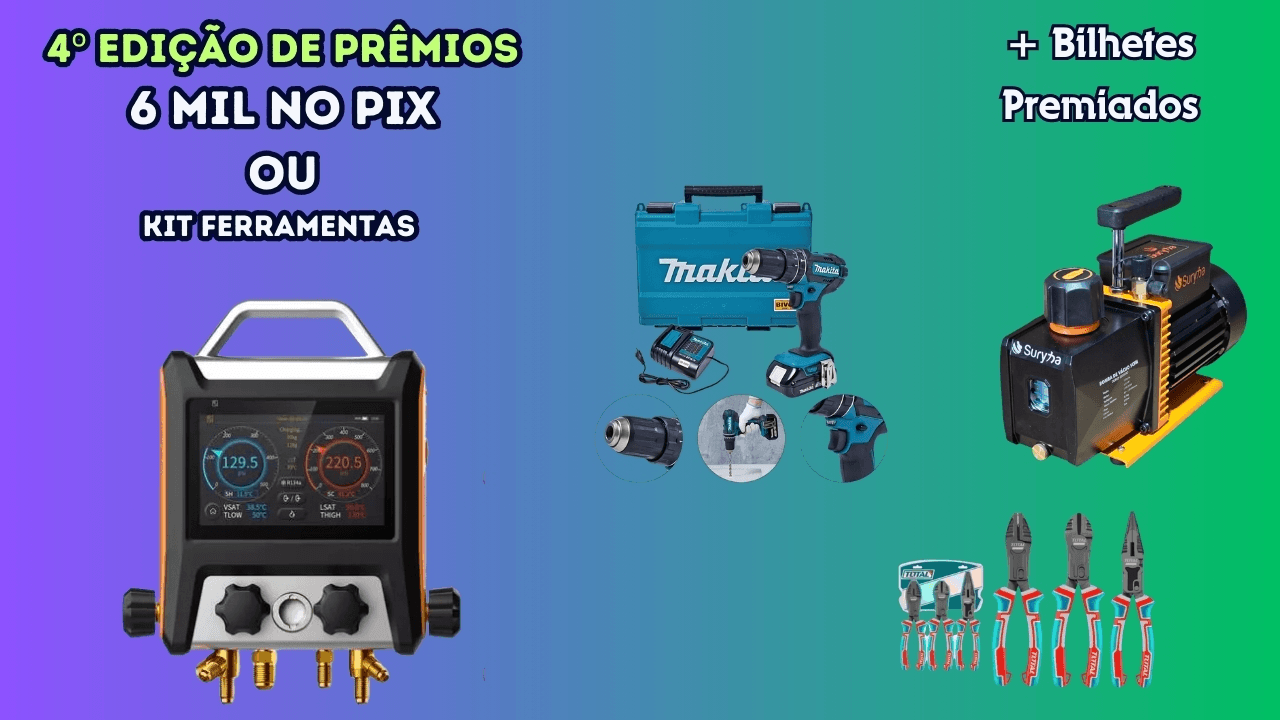 4° Edição - 6 MIL NO PIX ou KIT FERRAMENTAS