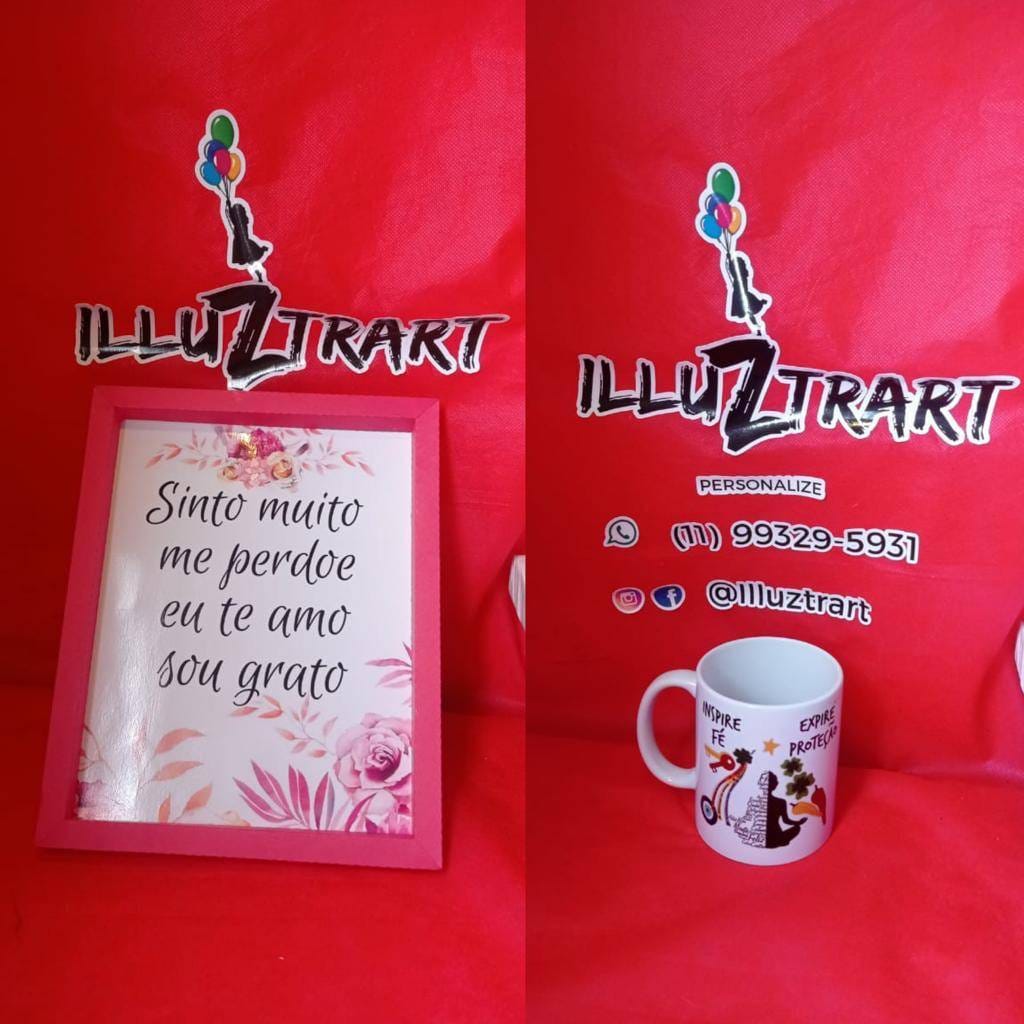 Ação entre Amigos Chão de Deus/Luz do Bem - CANECA/QUADRO ho'oponopono