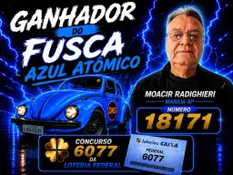 FUSCA AZUL ATÔMICO