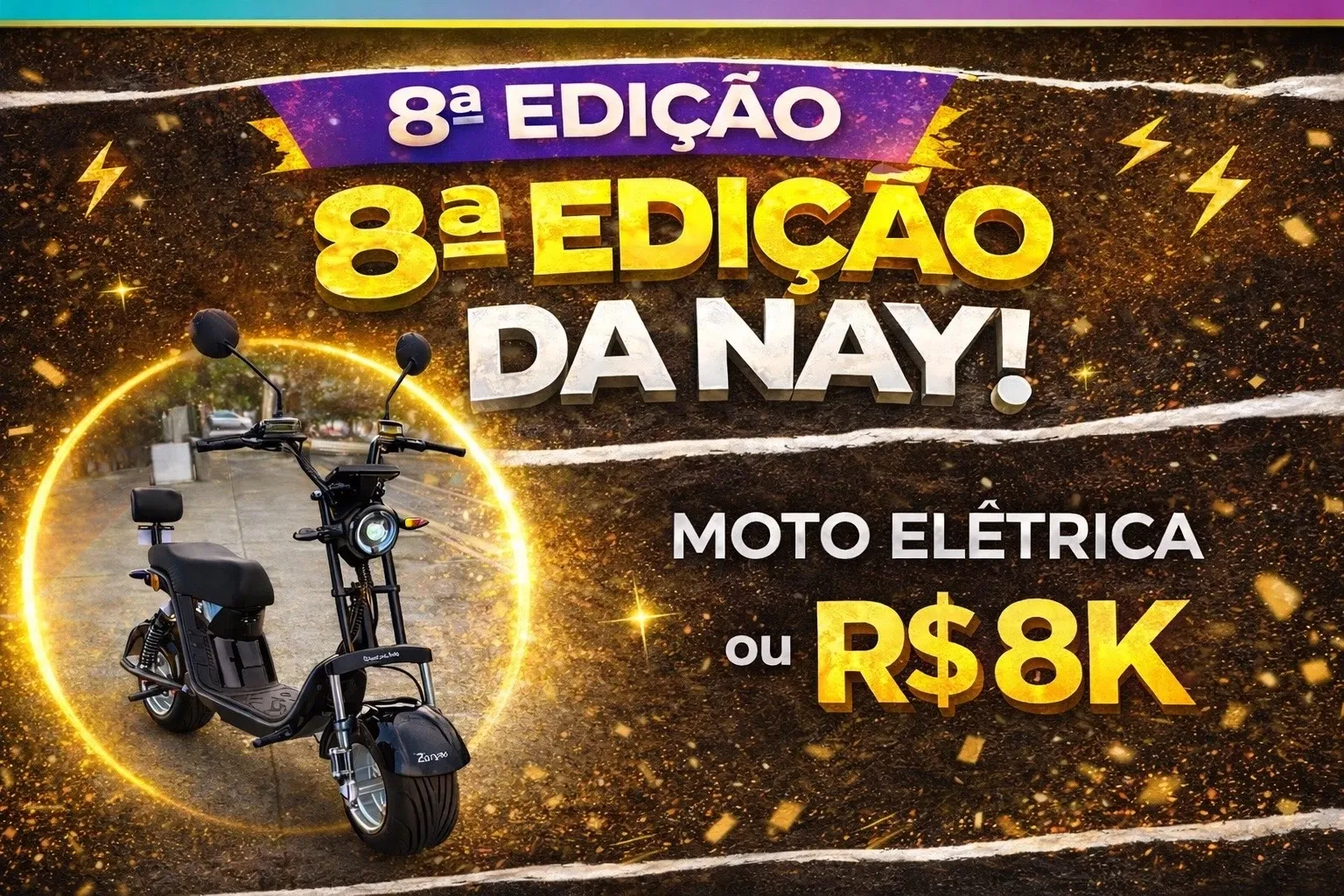 Vc que irá escolher seu prêmio 🥇