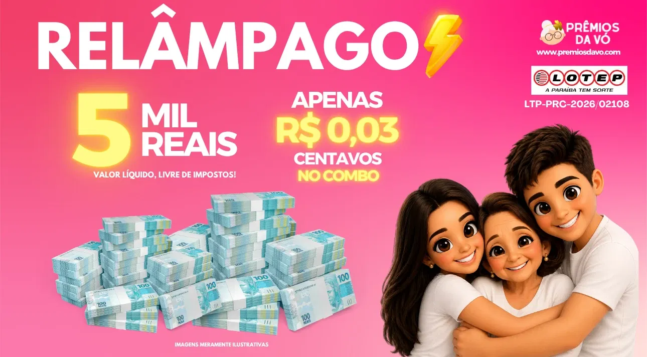 R$ 5 MIL REAIS 😱 POR R$ 0,03 CENTAVOS NO COMBO
