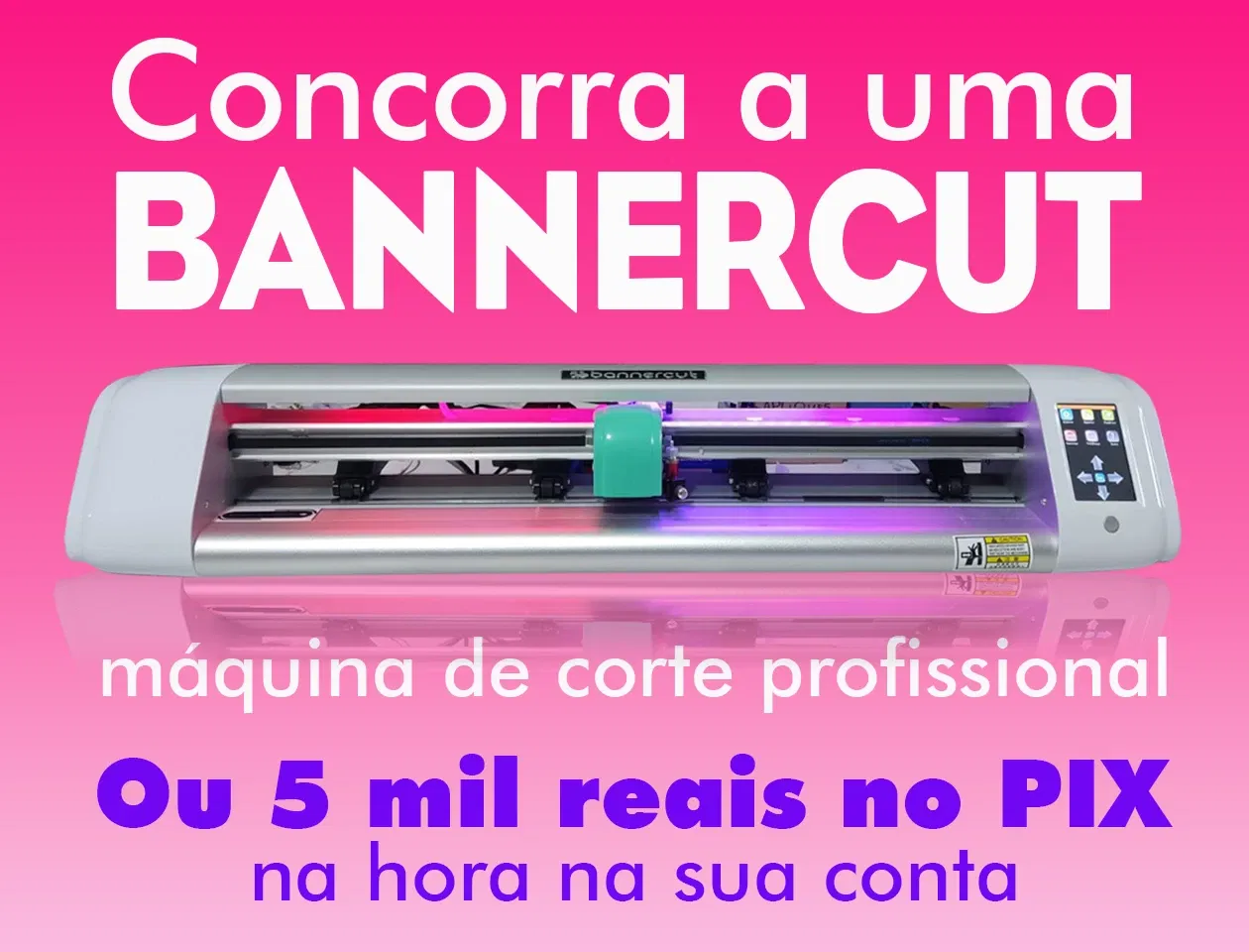 MAQUINA DE CORTE PROFISSIONAL - Bannercut Campro Craft