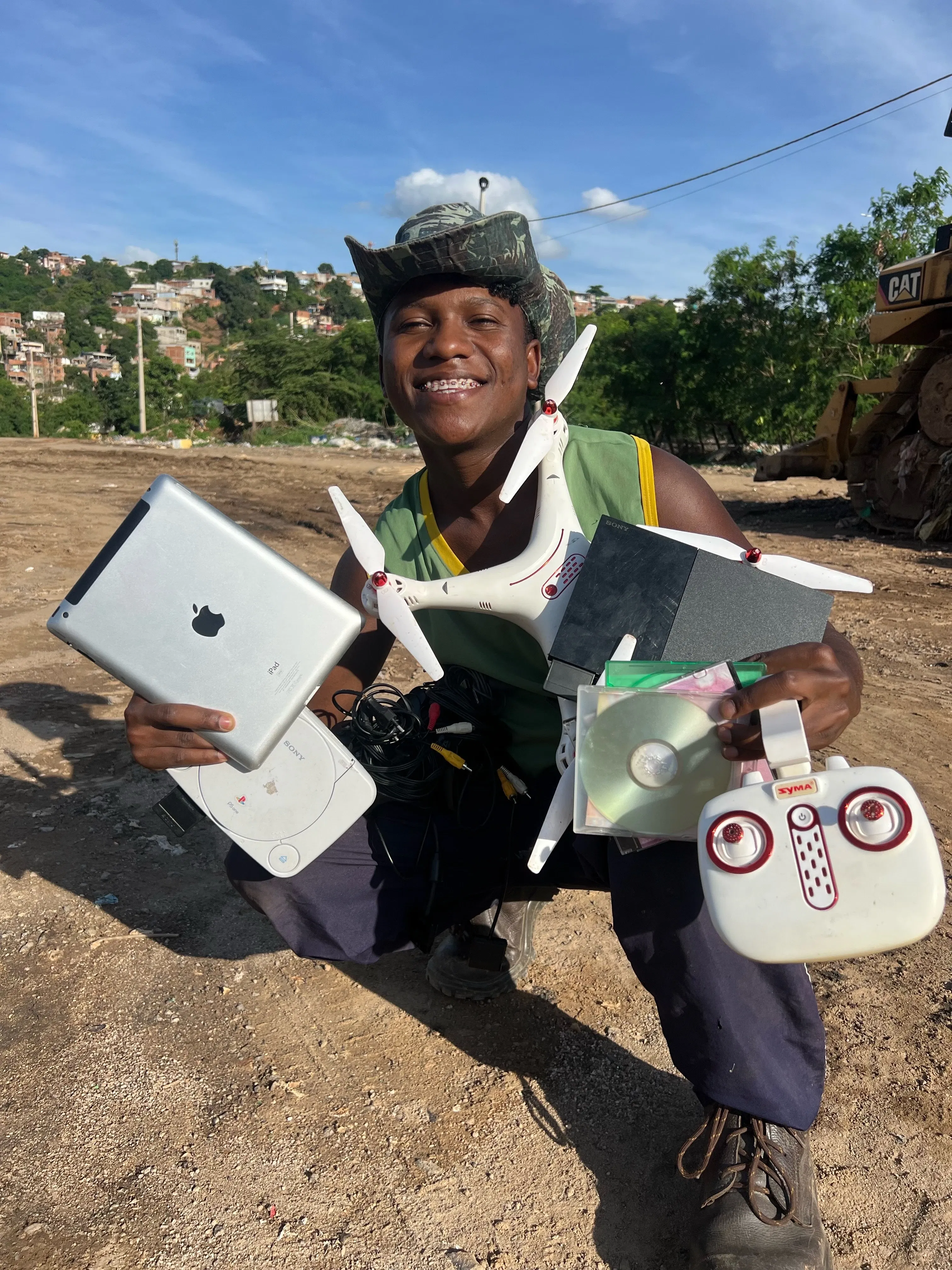 Drone,PlayStation1,PlayStation2,iPad ou $2.000 mil no pix