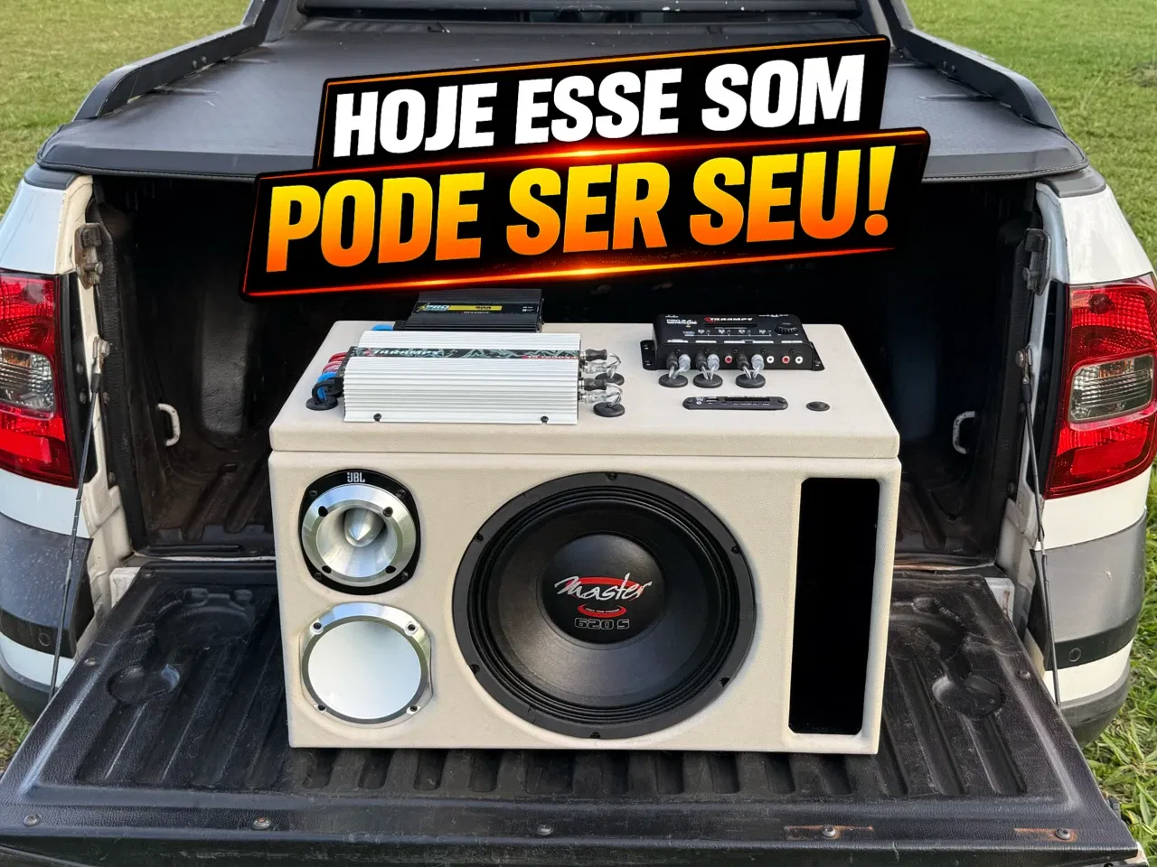 CAIXA BOB TRIO MASTER 620 + FULL TARAMPS