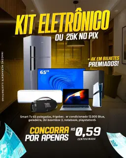 Kit eletrônicos OU 25K no pix